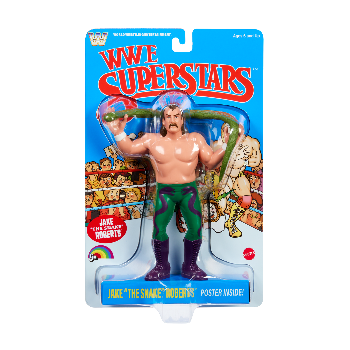 2026 Mattel LJN WWE Superstars Series 3 Jake "The Snake" Roberts [Exclusive]