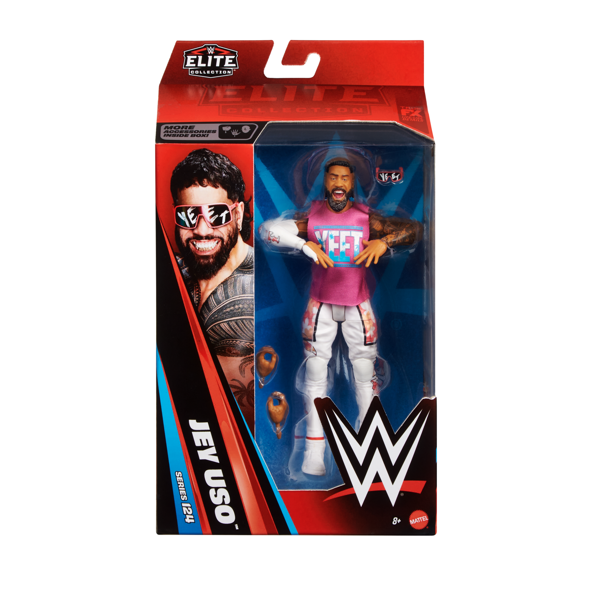2026 WWE Mattel Elite Collection Series 124 Jey Uso – Wrestling 2026 WWE Mattel Elite Collection Series 124 Jey Uso – Wrestling