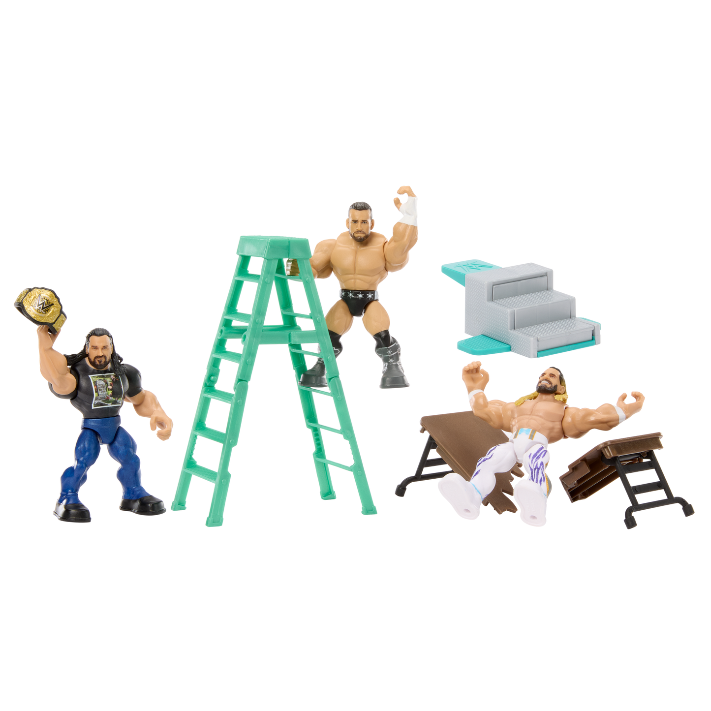 2026 WWE Mattel Knuckle Crunchers WrestleMania 3-Pack [Exclusive]