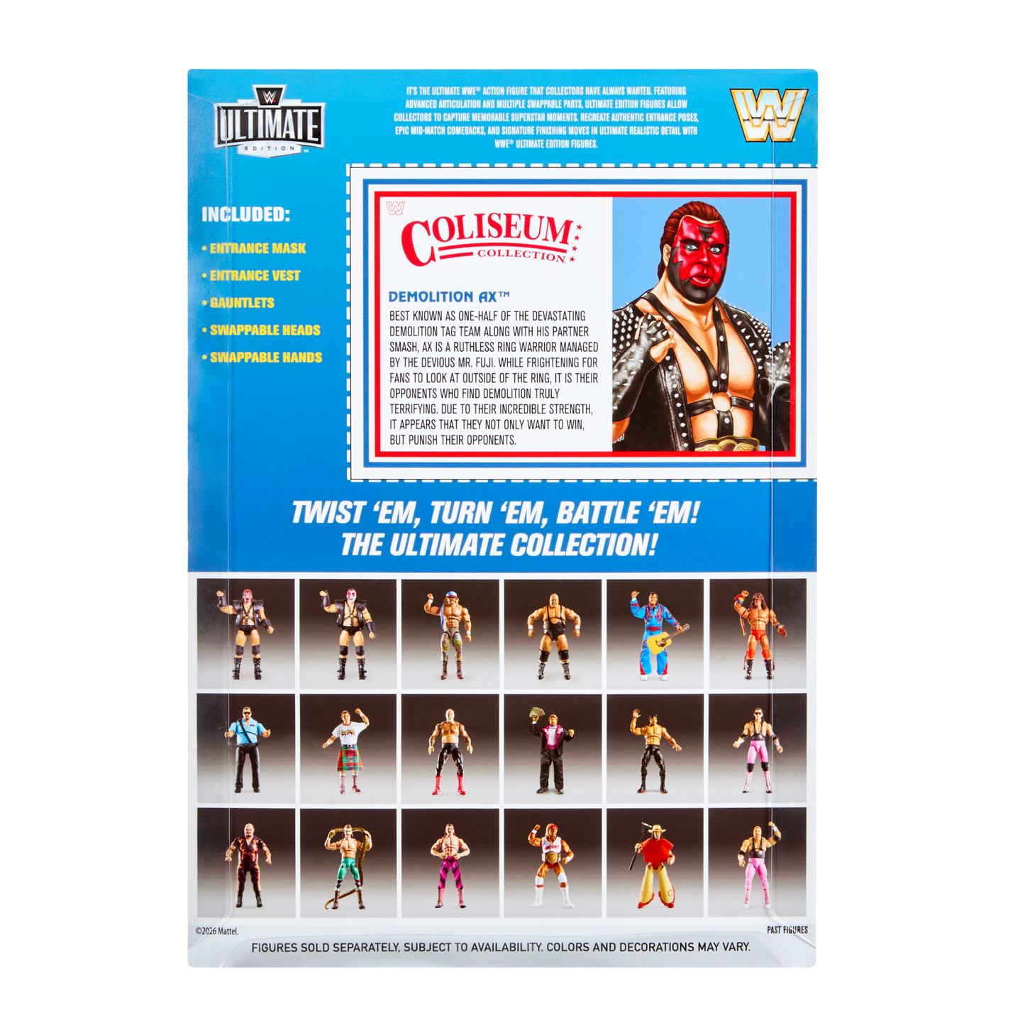 2026 WWE Mattel Ultimate Edition Coliseum Collection Series 9 2-Pack [Exclusive]