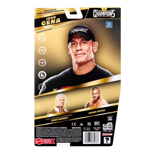 2026 WWE Mattel Main Event Champions Series 6 John Cena