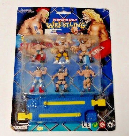 World's No. 1 Wrestling Bootleg/Knockoff 6-Pack & Wrestling Ring