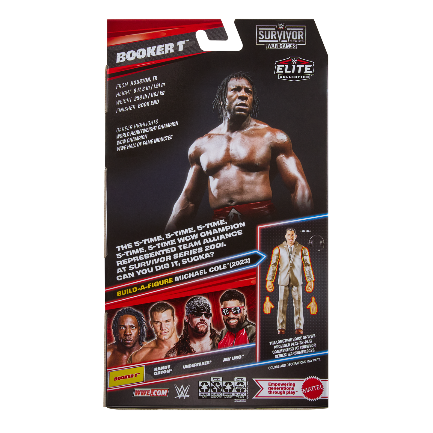 2026 WWE Mattel Elite Collection Survivor Series 9 Booker T