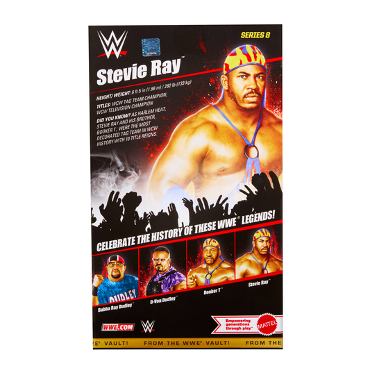 2026 WWE Mattel Elite Collection From the Vault Series 8 Stevie Ray
