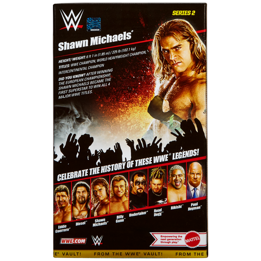 2024 WWE Mattel Elite Collection From the Vault Series 2 Shawn Michaels [Exclusive]