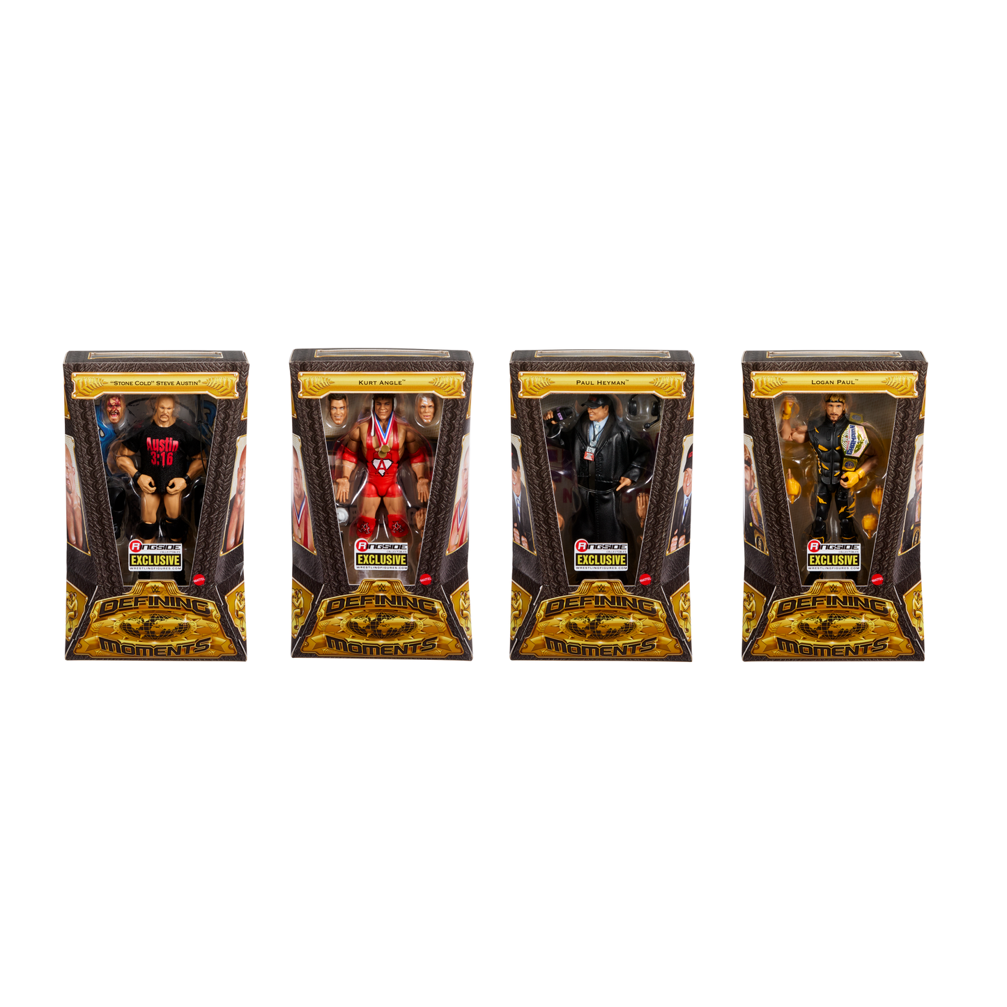 2025 WWE Mattel Elite Collection Ringside Exclusive Defining Moments 4-Pack