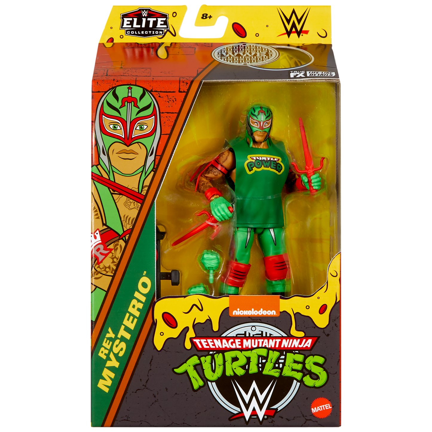 2024 WWE x TMNT Mattel Elite Collection Series 2 Rey Mysterio