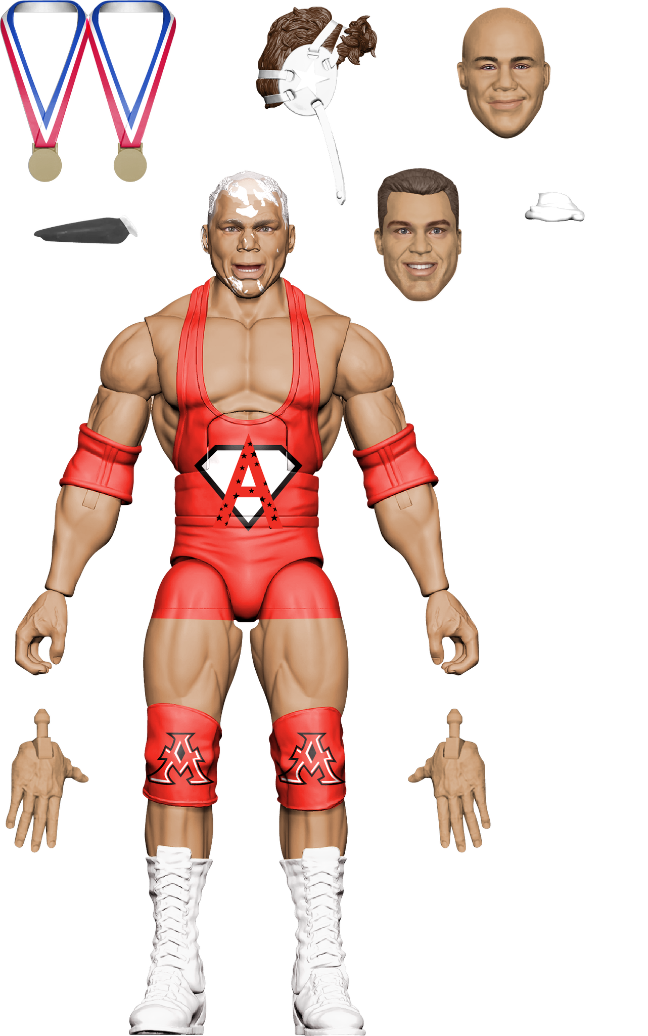 2025 WWE Mattel Elite Collection Ringside Exclusive Defining Moments 4-Pack