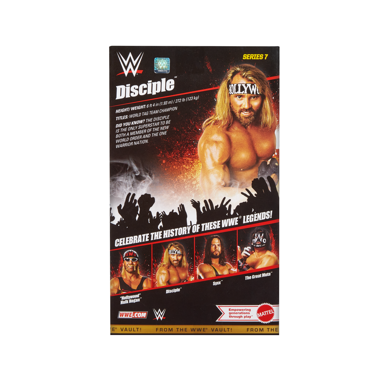 2025 WWE Mattel Elite Collection From the Vault Series 7 Disciple