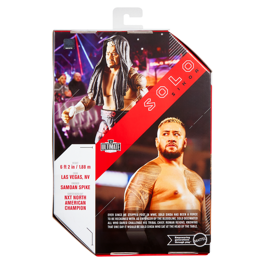 2025 WWE Mattel Ultimate Edition Series 24 Solo Sikoa