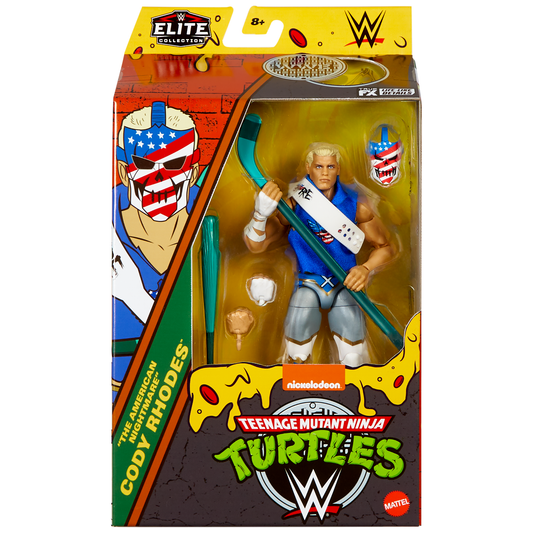 2024 WWE x TMNT Mattel Elite Collection Series 2 "The American Nightmare" Cody Rhodes