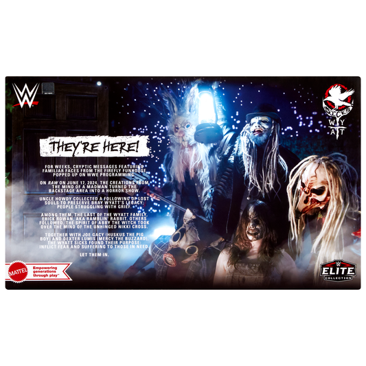 2026 WWE Mattel Elite Collection Walmart Exclusive Wyatt Sicks 3-Pack: Uncle Howdy, Erick Rowan & Nikki Cross