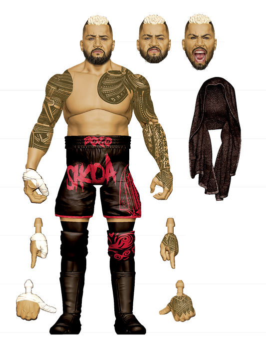 2025 WWE Mattel Ultimate Edition Series 24 Solo Sikoa