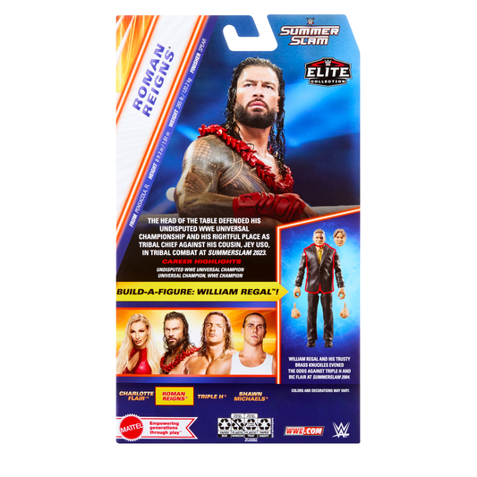 2025 WWE Mattel Elite Collection SummerSlam Series 6 Roman Reigns