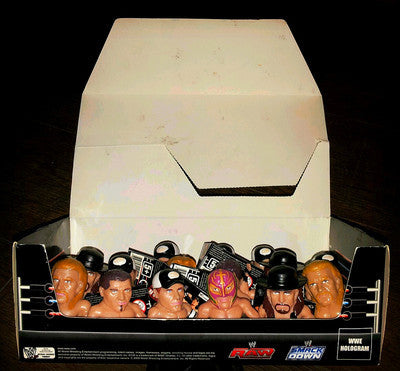 WWE IMC Toys Ultimate Thumb Wrestlers John Cena [Black Hat]