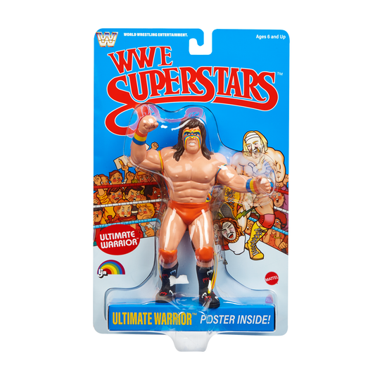 2026 Mattel LJN WWE Superstars Series 2 Ultimate Warrior [Exclusive]