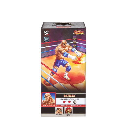 2026 WWE x Street Fighter Elite Collection Series 2 Batista as Sagat [Exclusive]