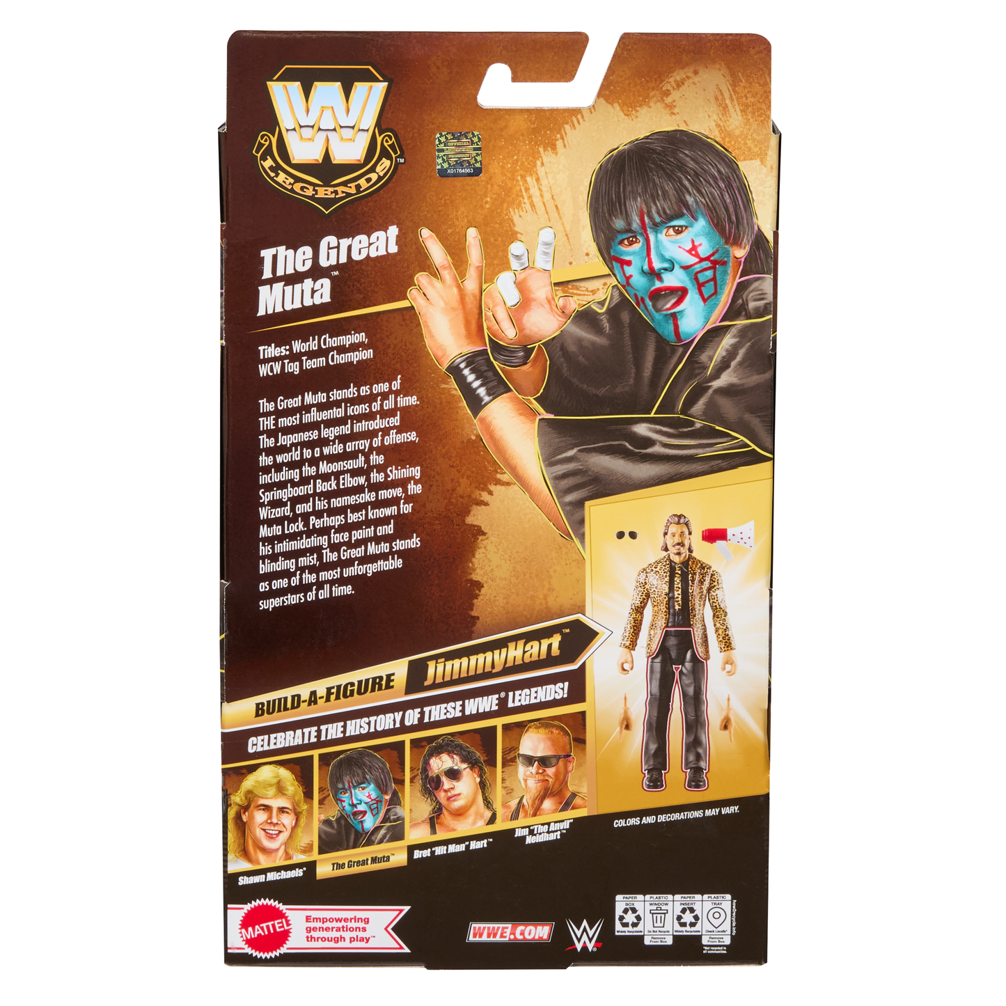 2026 WWE Mattel Elite Collection Legends Greatest Hits Series 4 The Great Muta