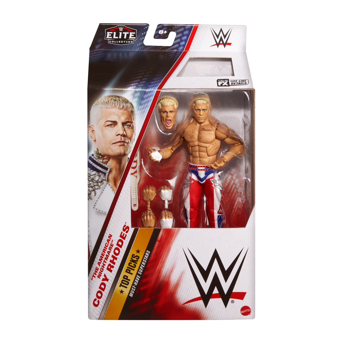 2025 WWE Mattel Elite Collection Top Picks Cody Rhodes