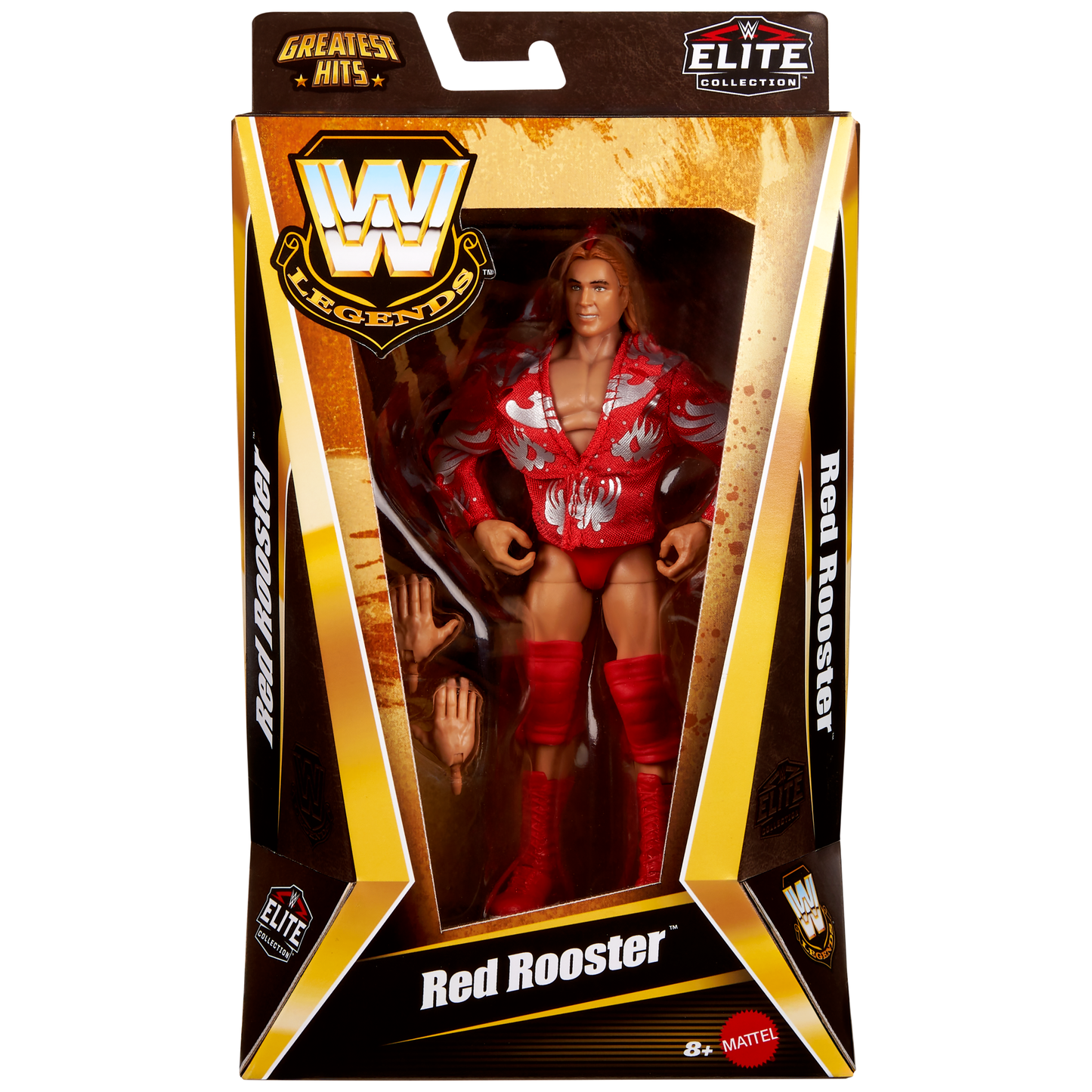 2025 WWE Mattel Elite Collection Legends Greatest Hits Series 3 Red Rooster [Exclusive]