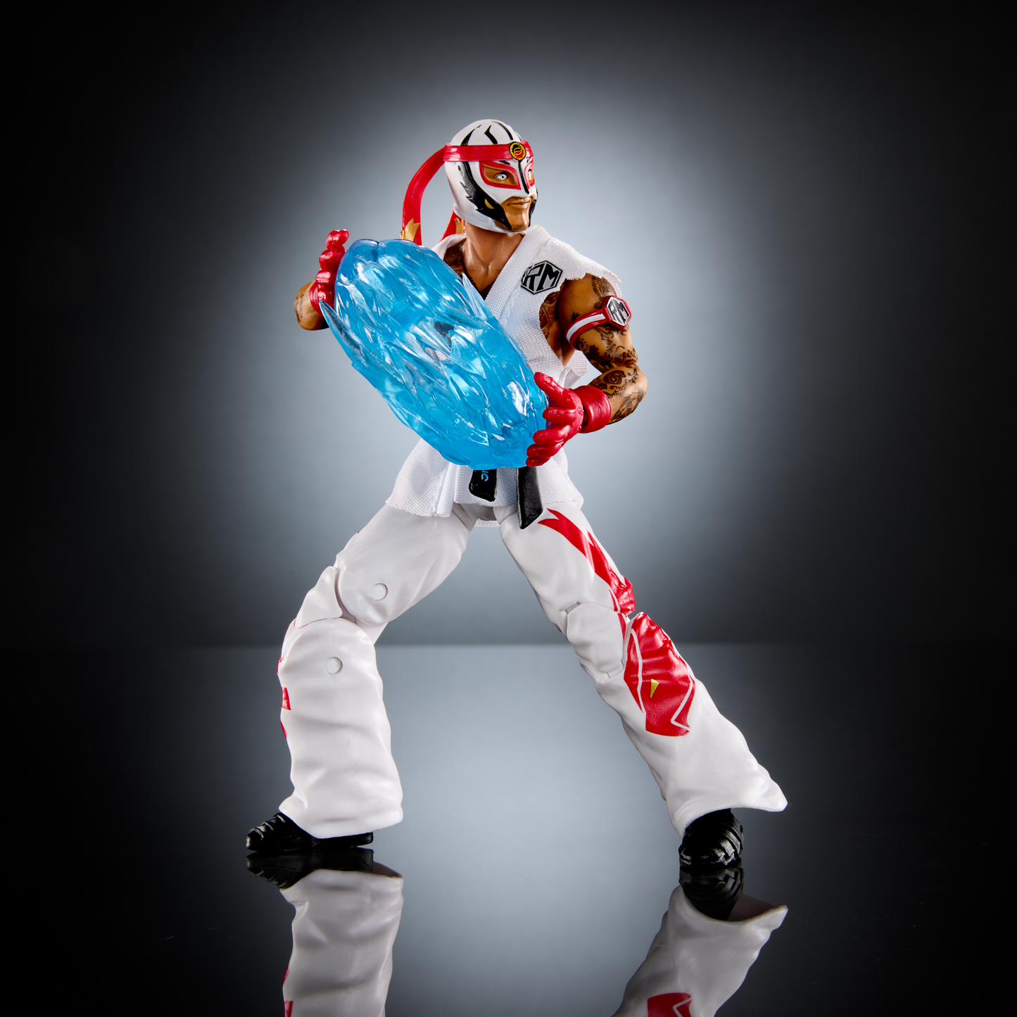 2026 WWE x Street Fighter Elite Collection Series 1 Rey Mysterio as Ryu [Exclusive]