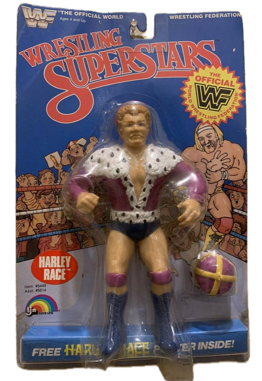 1987 WWF LJN Wrestling Superstars Series 4 Harley Race