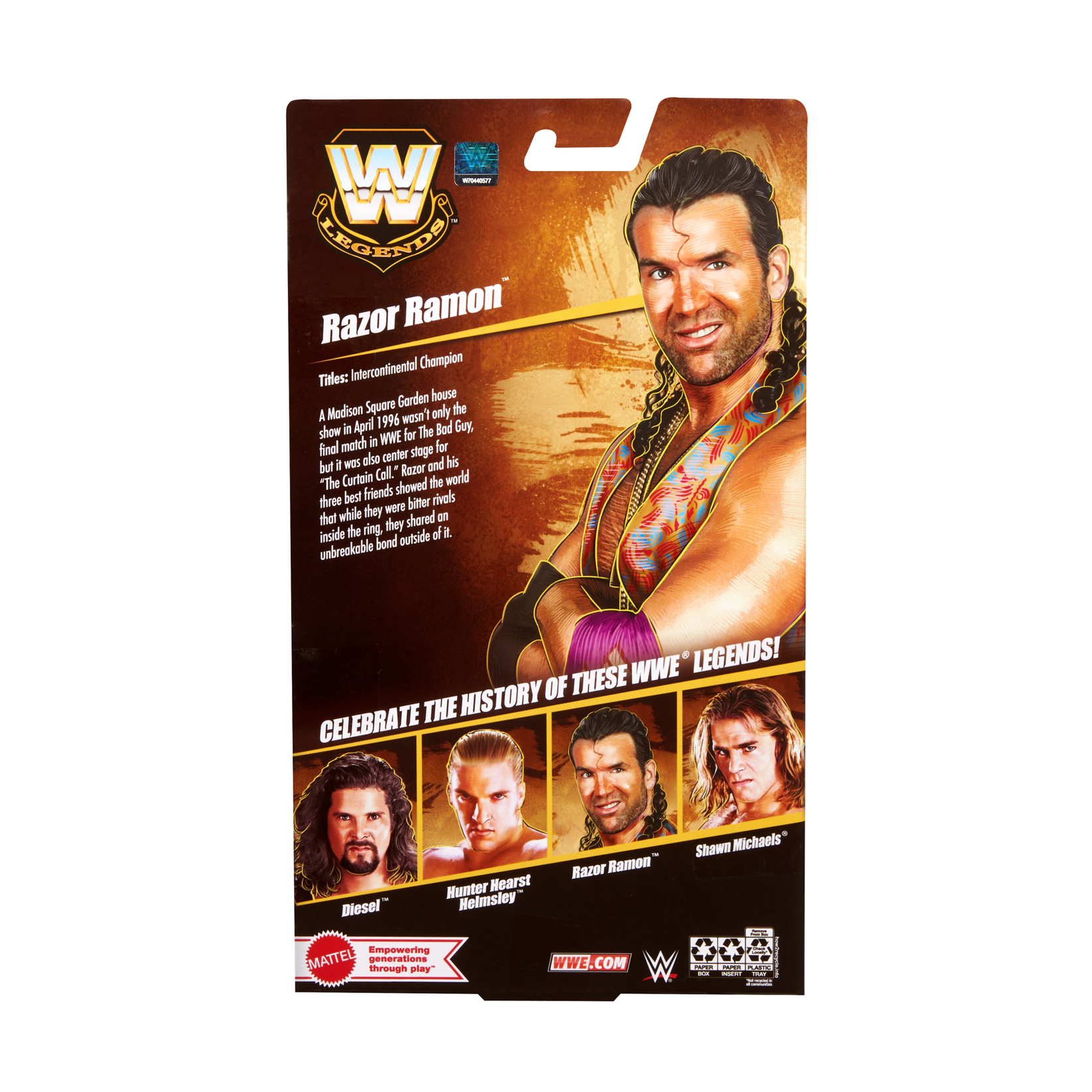 2025 WWE Mattel Elite Collection Legends Series 28 Razor Ramon ...