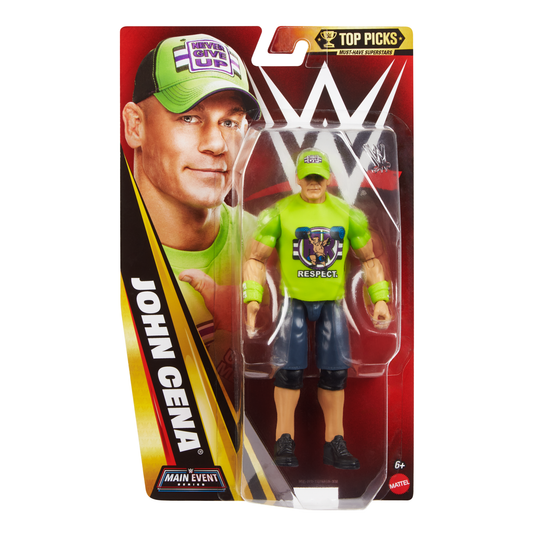 2026 WWE Mattel Main Event Series Top Picks John Cena