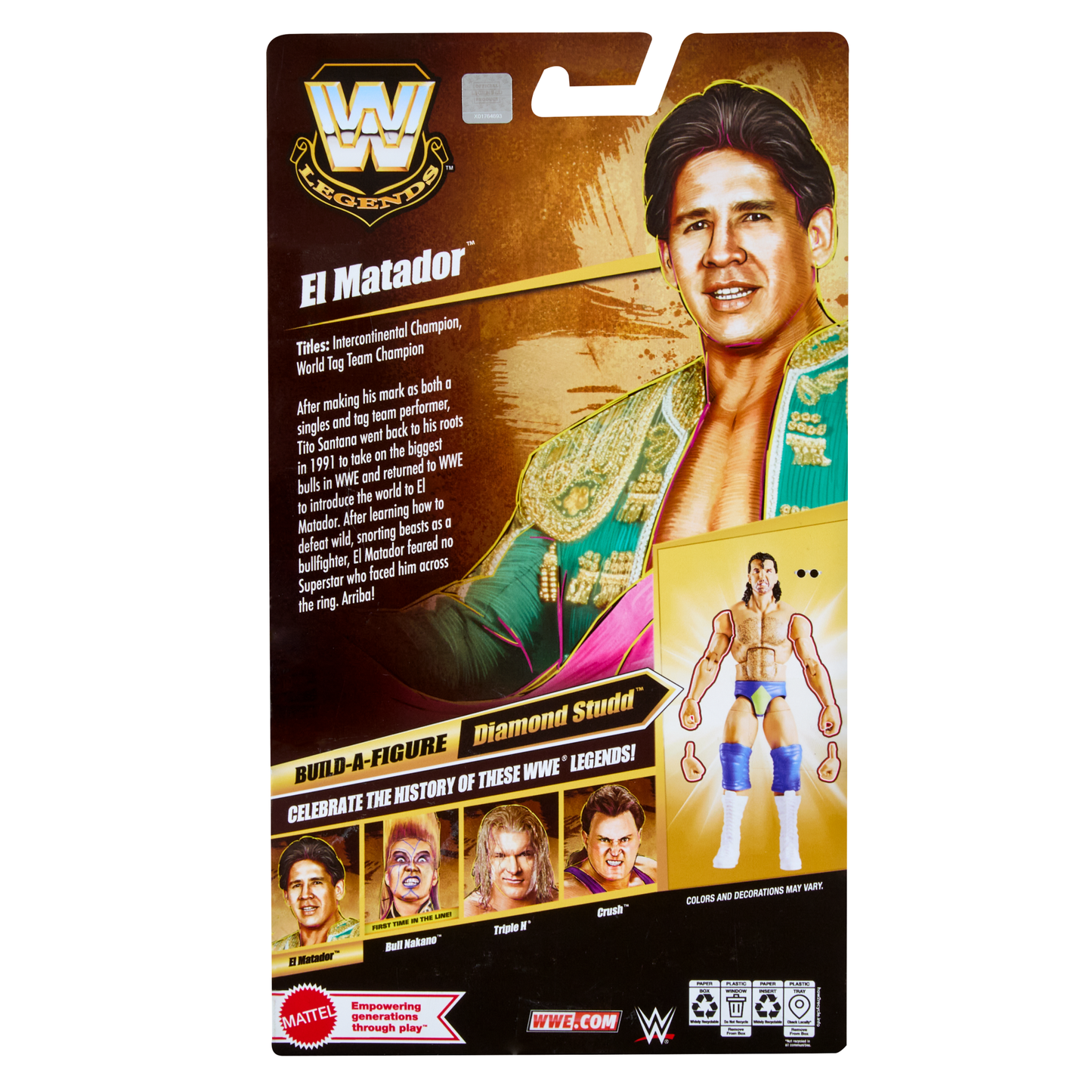 2026 WWE Mattel Elite Collection Legends Series 31 El Matador