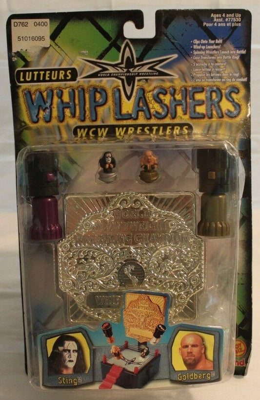 2000 WCW Toy Biz Whiplashers: Sting vs. Goldberg