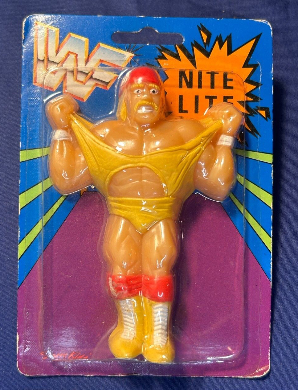1991 WWF Street Kids Hulk Hogan Soft Glow Night Light [Nite Lite]