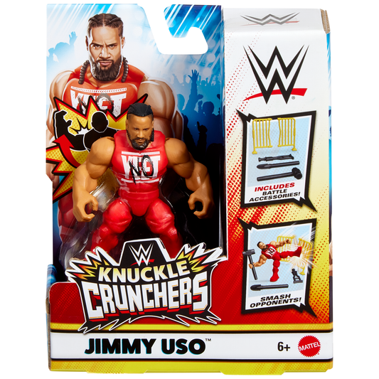 2025 WWE Mattel Knuckle Crunchers Series 5 Jimmy Uso