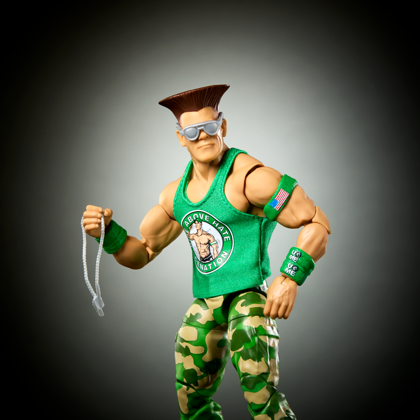 2026 WWE x Street Fighter Elite Collection Series 2 John Cena as Guile [Exclusive]
