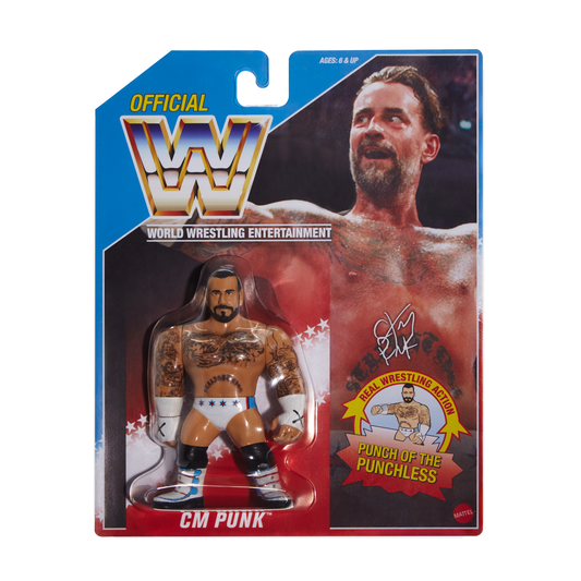 2025 WWE Mattel Ringside Exclusive Retro Series 1 CM Punk