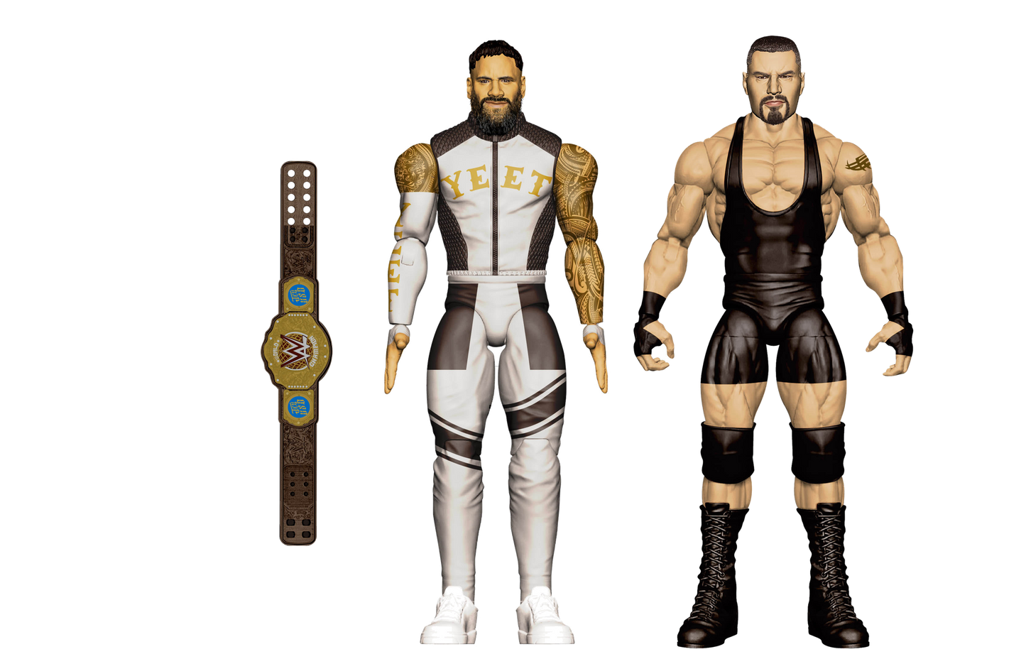 2026 WWE Mattel Main Event Showdown Series 25 Jey Uso vs. Bron Breakker