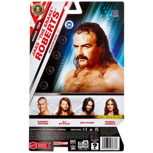 2025 WWE Mattel Main Event Series 154 Jake "The Snake" Roberts