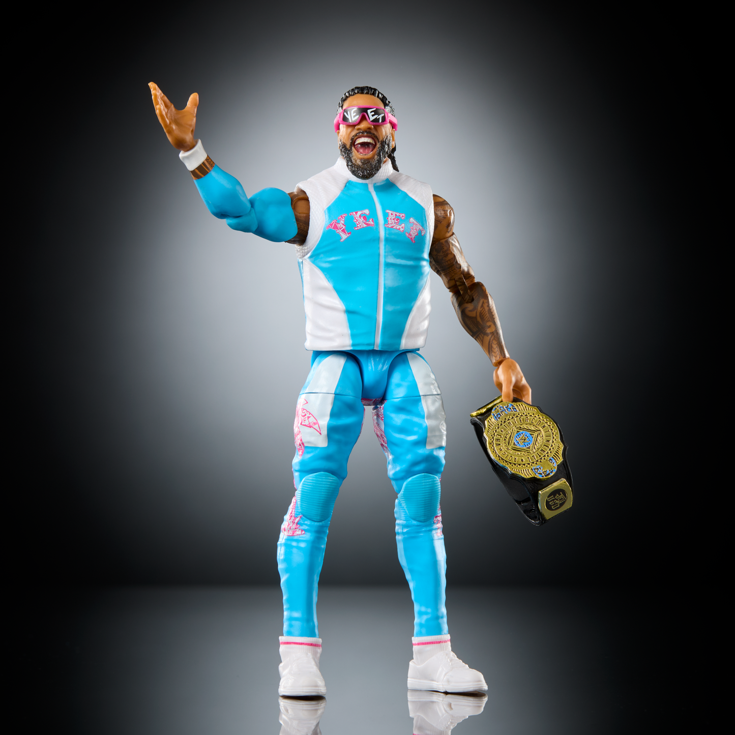 2025 WWE Mattel Elite Collection Ringside Exclusive Defining Moments Jey Uso