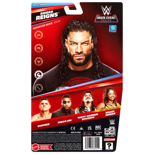 2025 WWE Mattel Main Event Series 160 Roman Reigns