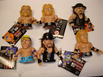 WWE IMC Toys Ultimate Thumb Wrestlers John Cena [Yellow Hat]