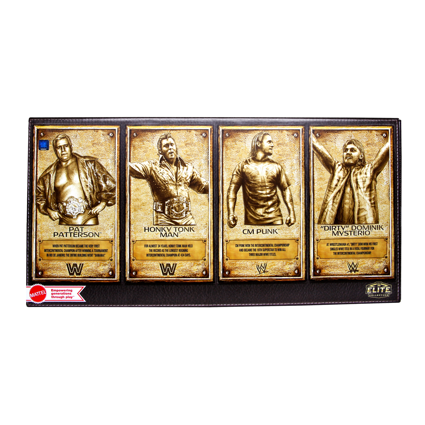 2026 WWE Mattel Elite Collection Hall of Champions: Intercontinental Championship 4-Pack [Exclusive]