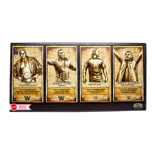 2026 WWE Mattel Elite Collection Hall of Champions: Intercontinental Championship 4-Pack [Exclusive]