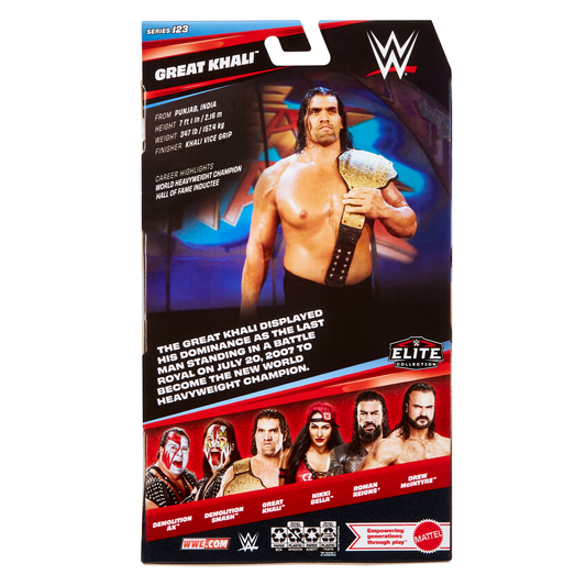2026 WWE Mattel Elite Collection Series 123 The Great Khali