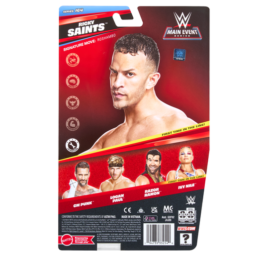 2026 WWE Mattel Main Event Series 164 Ricky Saints
