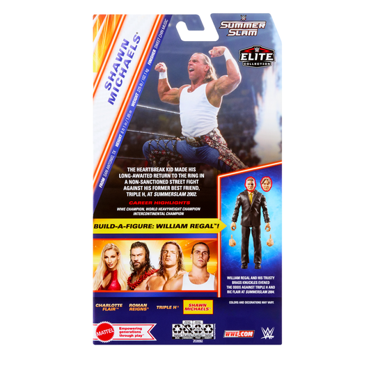 2025 WWE Mattel Elite Collection SummerSlam Series 6 Shawn Michaels