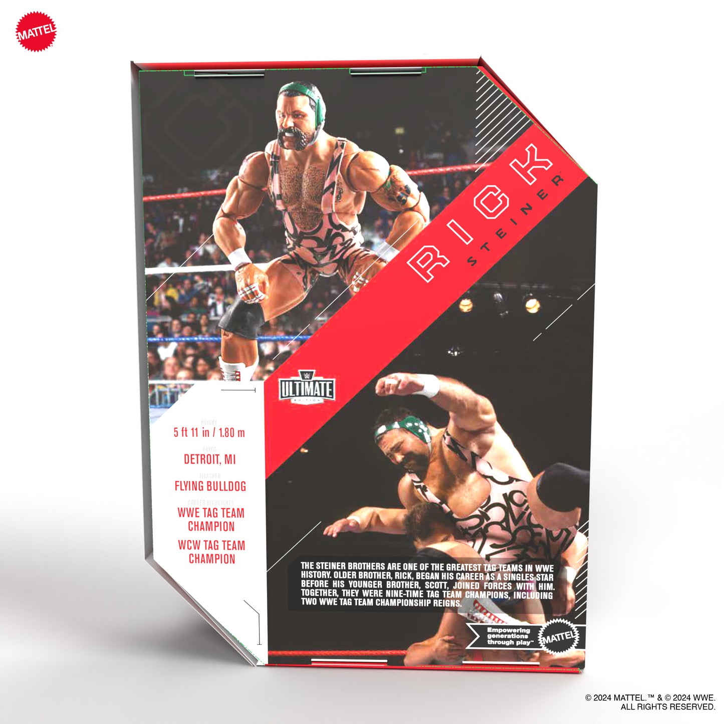 2024 WWE Mattel Ultimate Edition Tag Team Steiner Brothers: Rick Steiner & Scott Steiner [Exclusive]