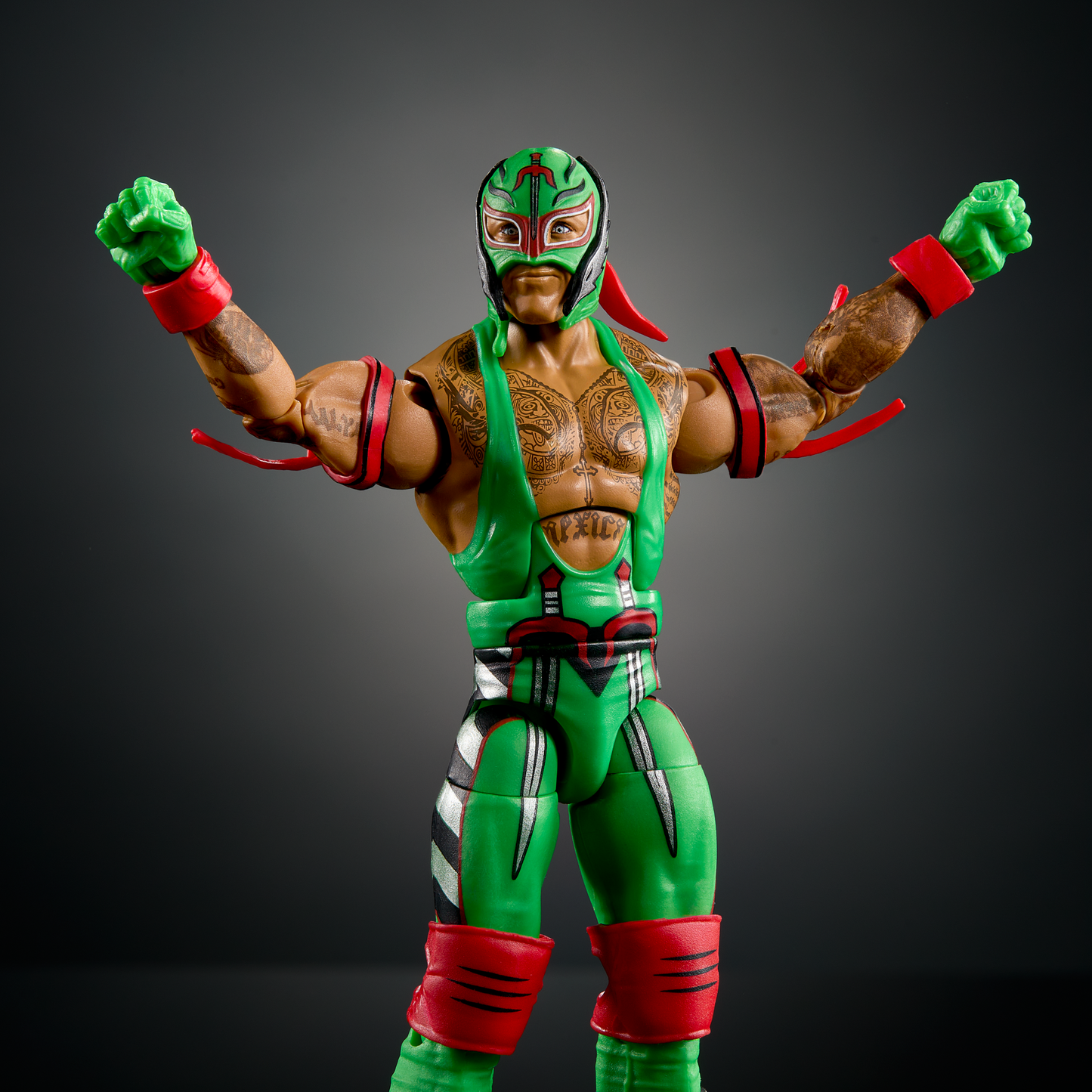 2024 WWE x TMNT Mattel Elite Collection Series 2 Rey Mysterio