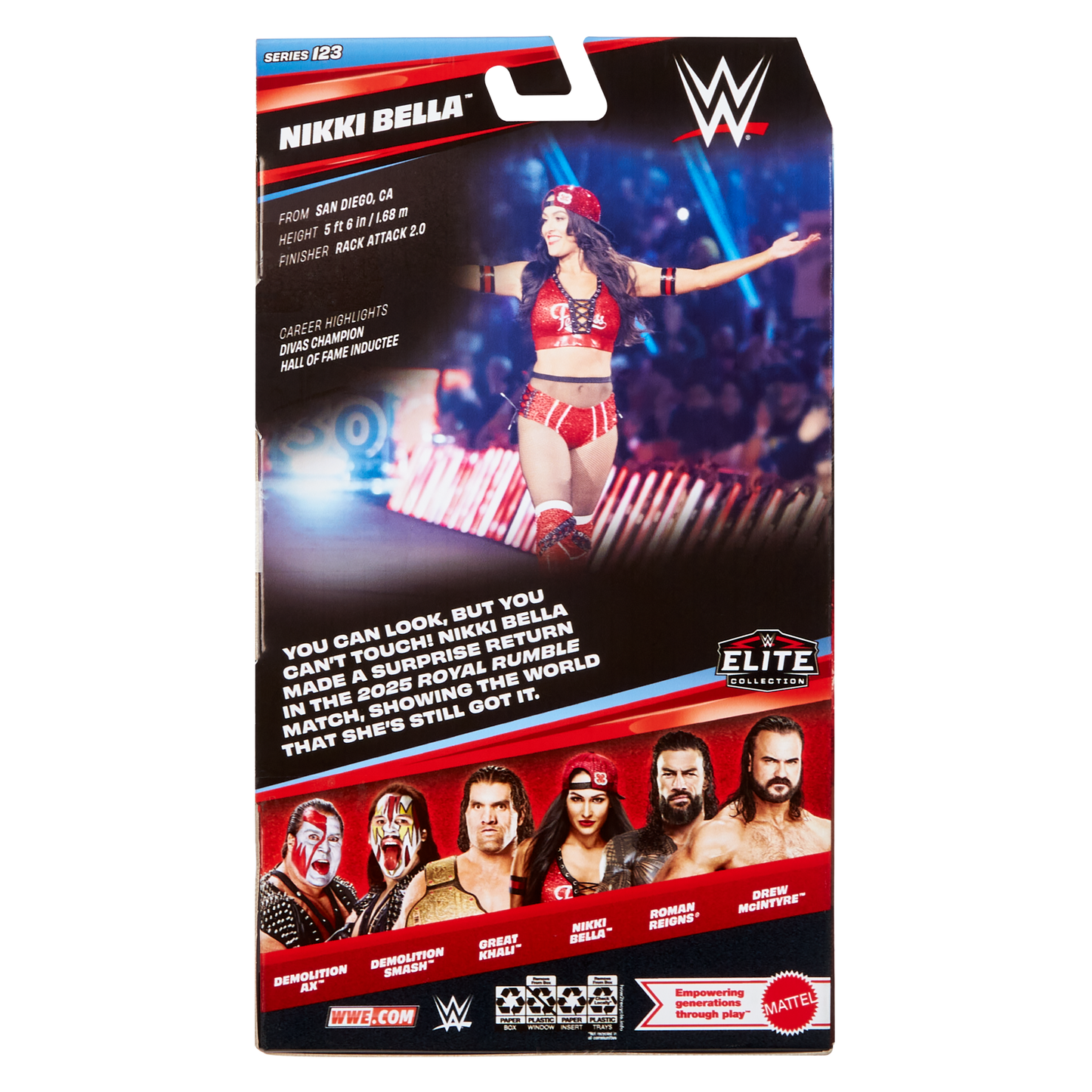 2026 WWE Mattel Elite Collection Series 123 Nikki Bella