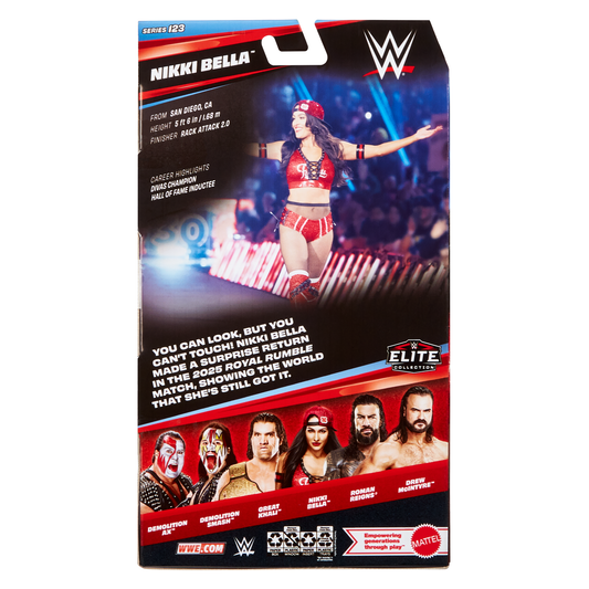 2026 WWE Mattel Elite Collection Series 123 Nikki Bella