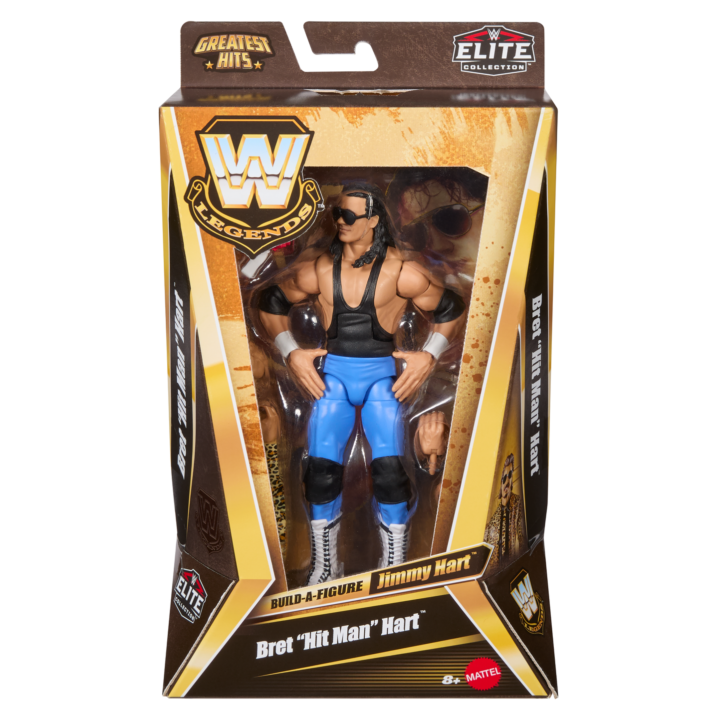 2026 WWE Mattel Elite Collection Legends Greatest Hits Series 4 Bret "Hit Man" Hart