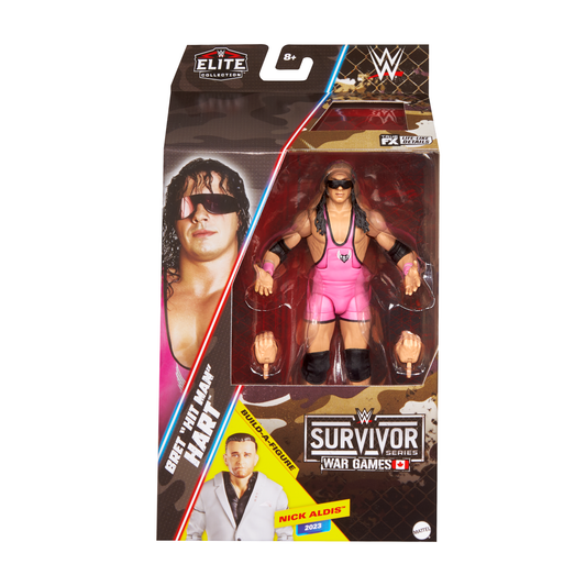 2025 WWE Mattel Elite Collection Survivor Series 8 Bret "Hit Man" Hart